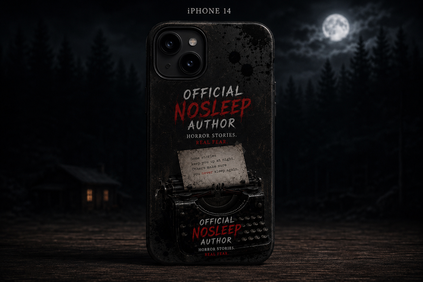 Official NoSleep iPhone Case