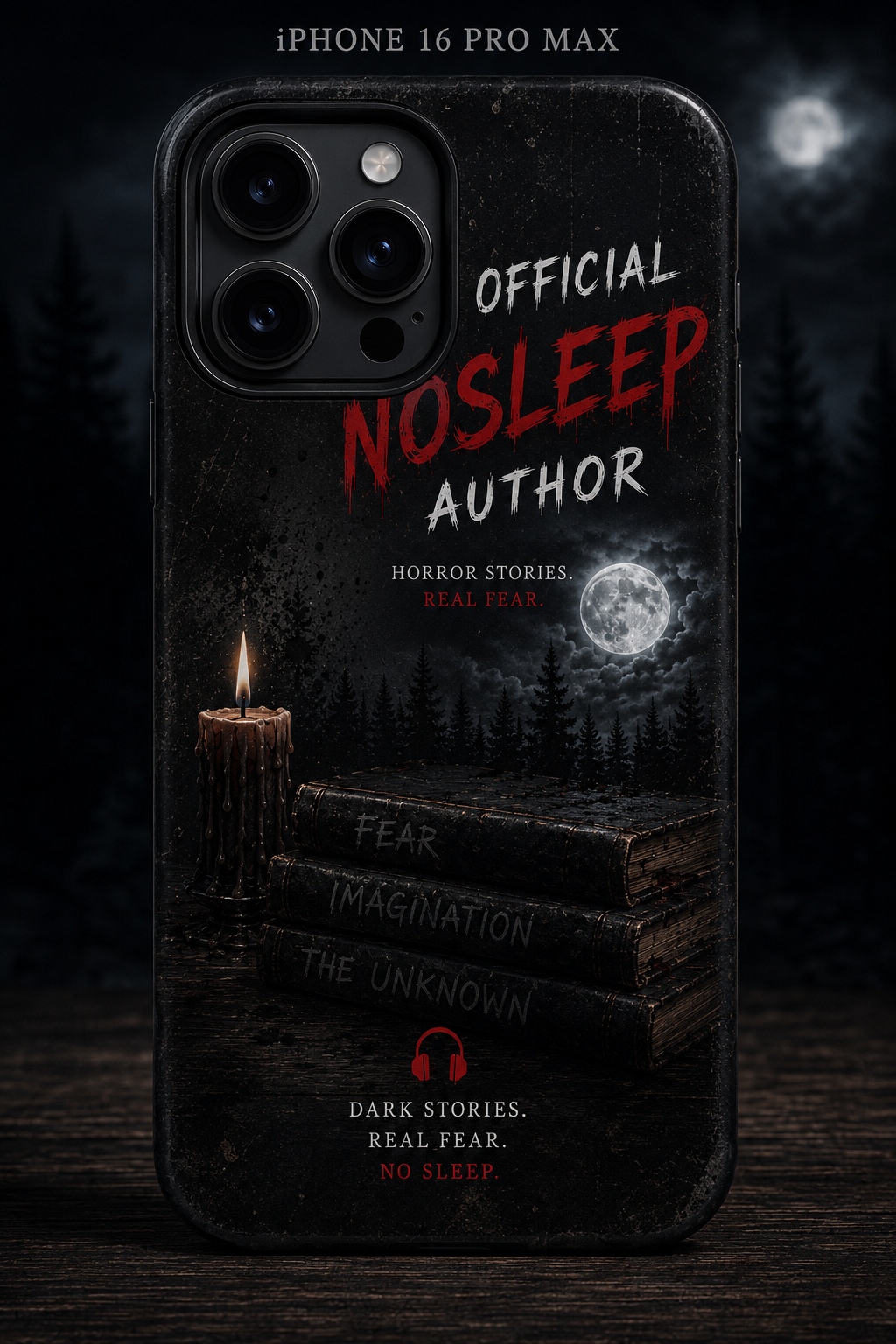 Official NoSleep iPhone Case